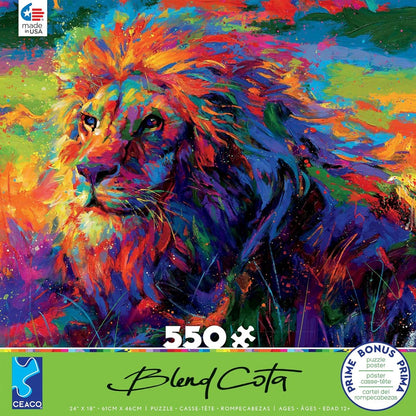 Puzzle Blend Cota Lion 550Pc