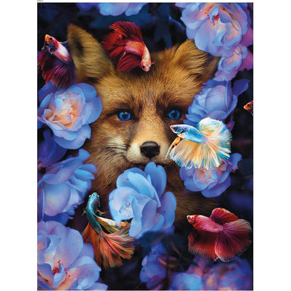 Puzzle Nature's Beauty Fox & Fish 550