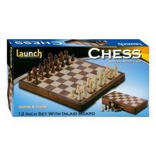 Chess12"Inlaid Launch Board Game