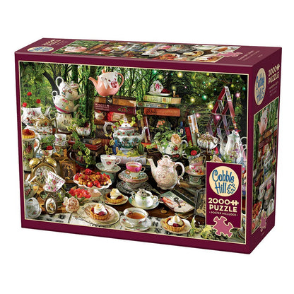 Puzzle Cobble Hill Mad Hatter's Tea Party 2000Pc
