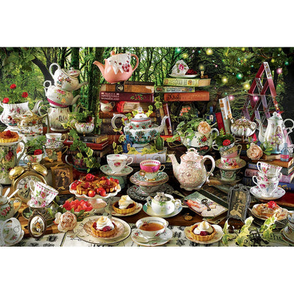 Puzzle Cobble Hill Mad Hatter's Tea Party 2000Pc