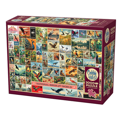 Puzzle National Birds Of World 2000Pc