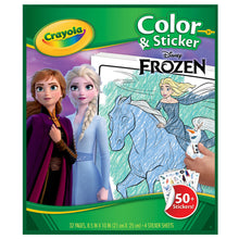 Frozen Colour & Sticker Book Book