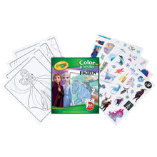 Frozen Colour & Sticker Book Book