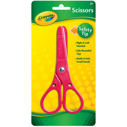 Kids Tip Scissors Asstd Fluoro Toy