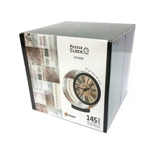 Puzzle Clock Country Brown