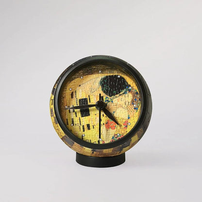 Puzzle Clock Klimt The Kiss