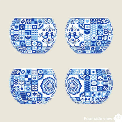 Puzzle 3D Flowerpot Danish Folklore