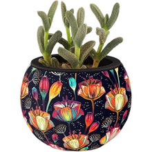 Puzzle 3D Flowerpot Colorful Poppies