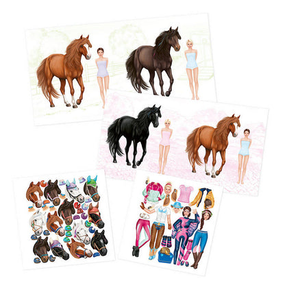 Dress Me Up Sticker Book Book