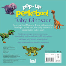 Pop-Up Peekaboo Baby Dinosaur Book