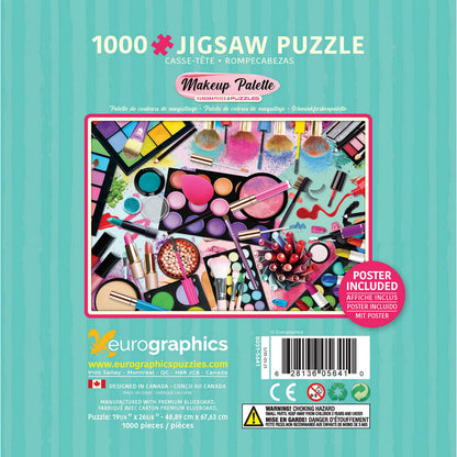 Puzzle Makeup Pallete 1000pc *Tin*
