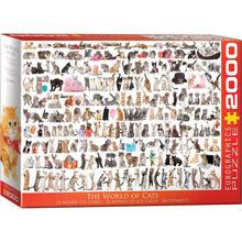 Puzzle The World Of Cats 2000pc