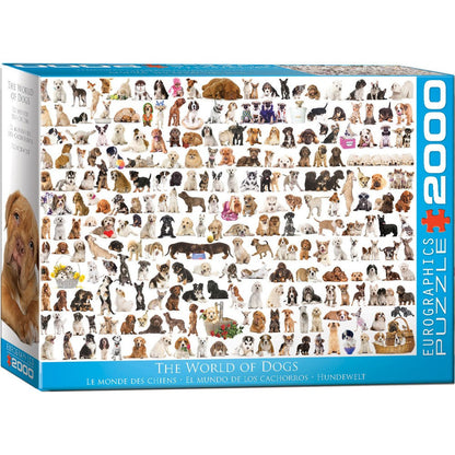 Puzzle The World Of Dogs 2000pc