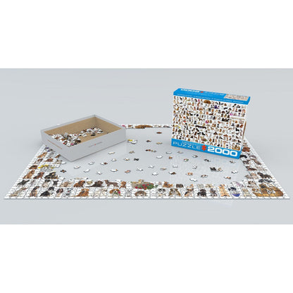 Puzzle The World Of Dogs 2000pc