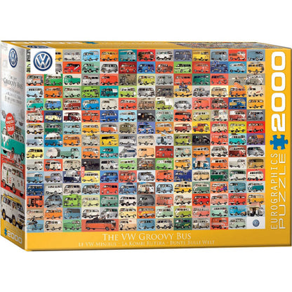 Puzzle Vw Groovy Bus 2000pc