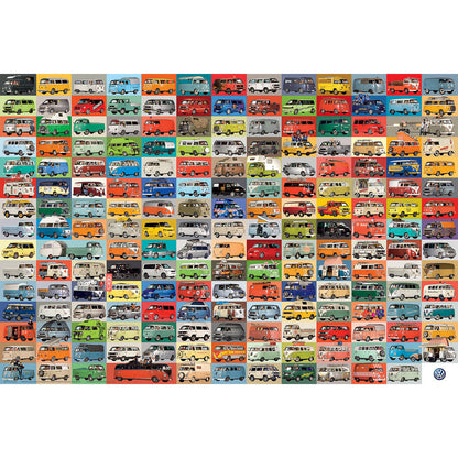 Puzzle Vw Groovy Bus 2000pc