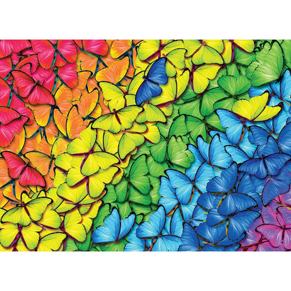 Puzzle Butterfly Rainbow 1000pc