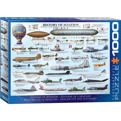 Puzzle History Of Aviation 1000pc