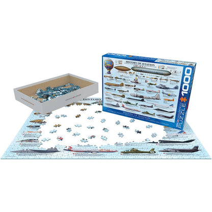 Puzzle History Of Aviation 1000pc