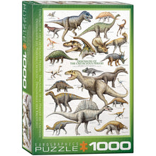 Puzzle Dinosaurs Cretaceous Period