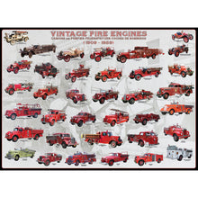 Puzzle Vintage Fire Engines 1000pc