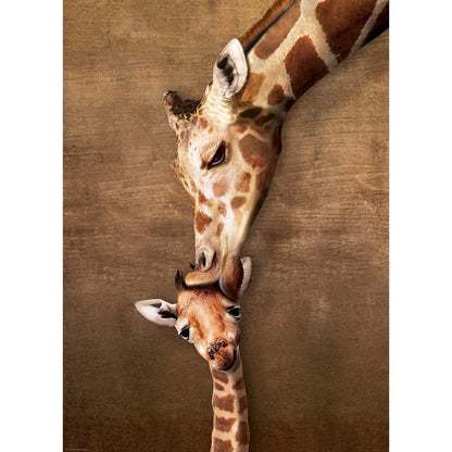 Puzzle Giraffe Mother's Kiss 1000pc