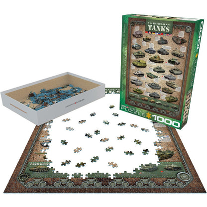 Puzzle History Of Tanks 1000pc