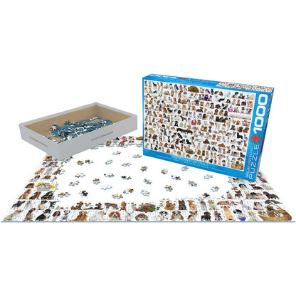 Puzzle World Of Dogs 1000pc