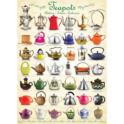 Puzzle Teapots 1000pc
