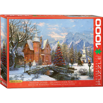 Puzzle Holiday Lights 1000pc