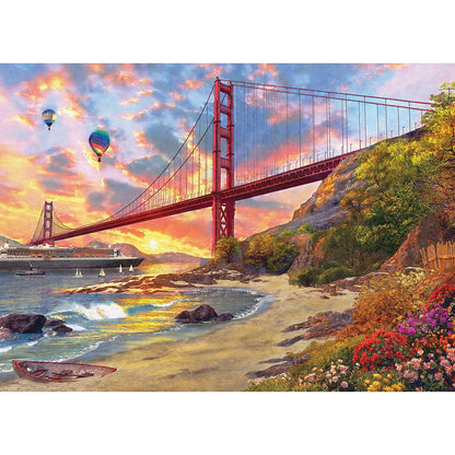 Puzzle Sunset At Baker Beach 1000pc