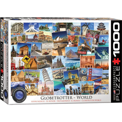 Puzzle Globetrotter World 1000pc