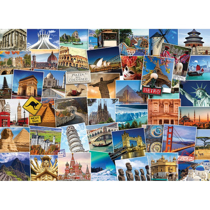 Puzzle Globetrotter World 1000pc