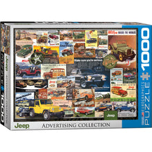 Puzzle Vintage Ads Jeep 1000pc