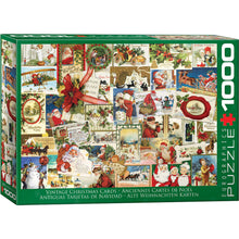 Puzzle Vintage Christmas Cards 1000pc