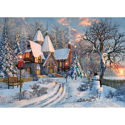 Puzzle Christmas Cottage 1000pc