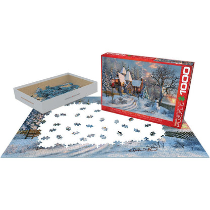Puzzle Christmas Cottage 1000pc