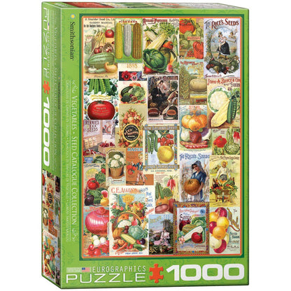 Puzzle Vegetables Seed Catalogue 1000