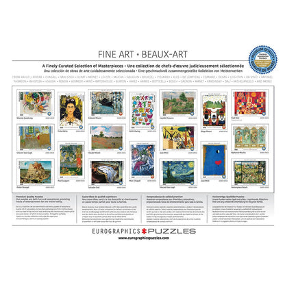 Puzzle Monet Poppy Field 1000pc