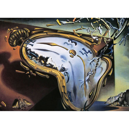 Puzzle Dali Melting Clock 1000pc