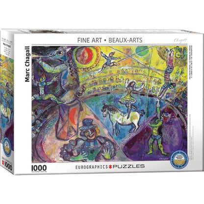 Puzzle Chagall Circus Horse 1000pc