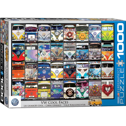 Puzzle Vw Cool Faces 1000pc
