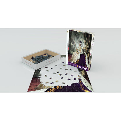 Puzzle Queen Elizabeth Ii 1000pc Eur