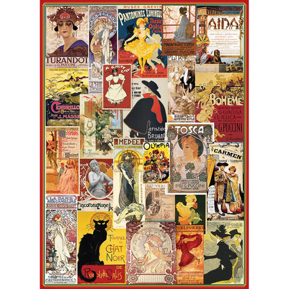 Puzzle Opera & Theatre Vintage 1000pc