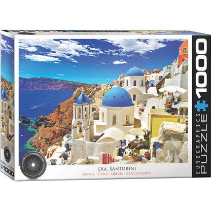 Puzzle Oia Santorini Greece 1000pc