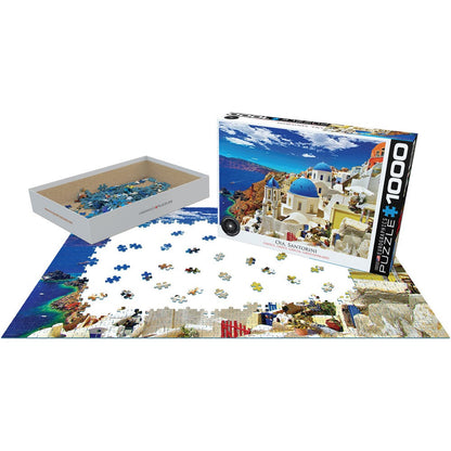 Puzzle Oia Santorini Greece 1000pc