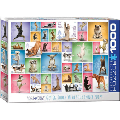 Puzzle Yoga Dogs 1000pc