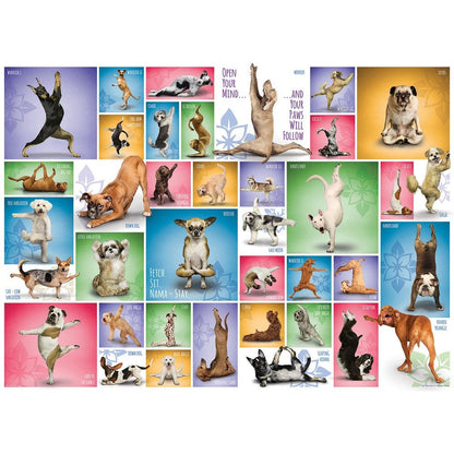 Puzzle Yoga Dogs 1000pc