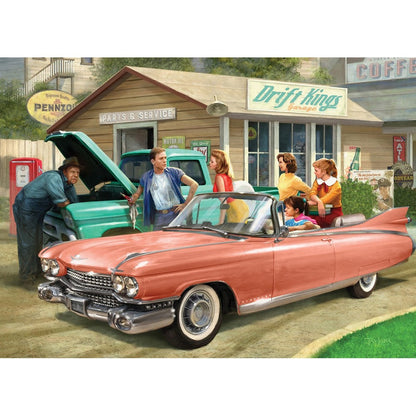 Puzzle Pink Cadillac 1000pc